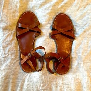 Madewell Tan Sandals 9.5
